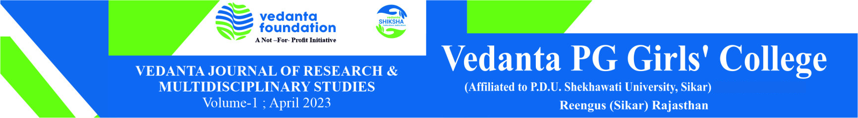 Vedanta Journal of Research and Multidisciplinary Studies